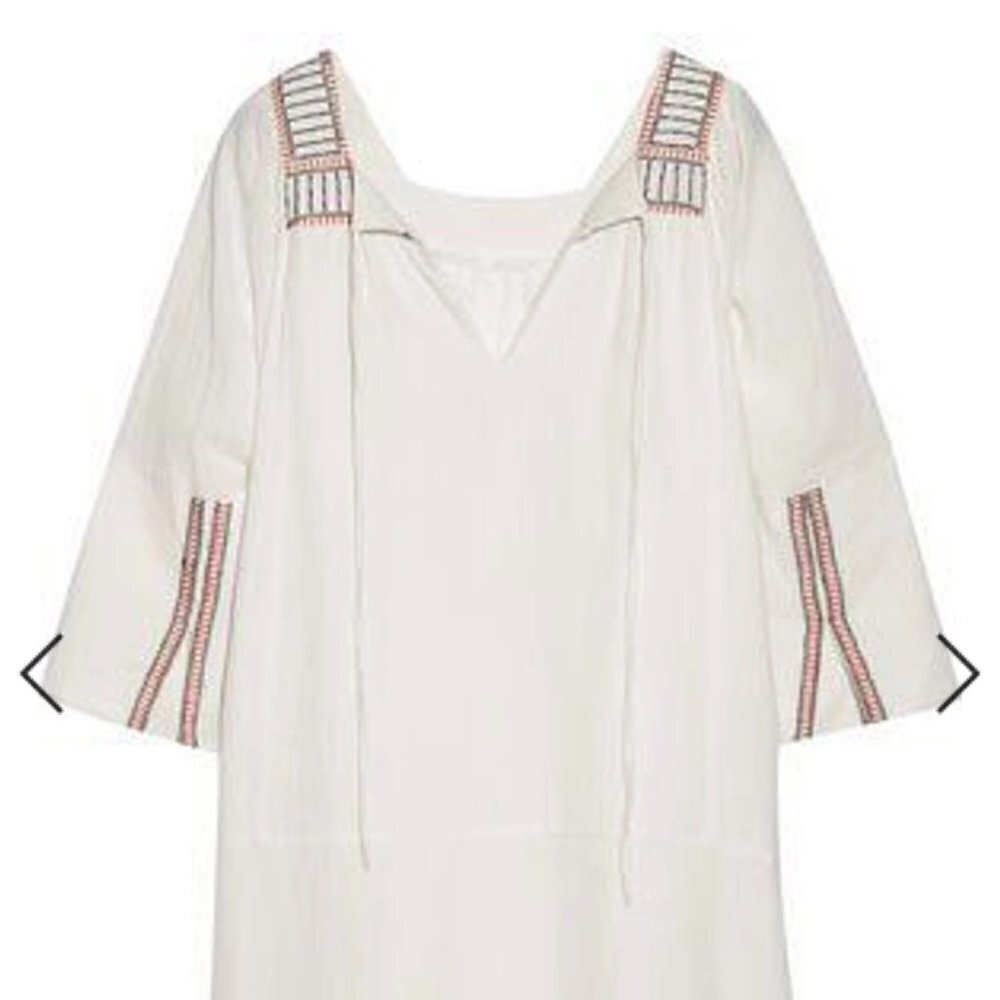 APIECE APART Women's Cotton Southwestern Oversized Nueva Tewa Dress US 2 - Picture 4 of 15